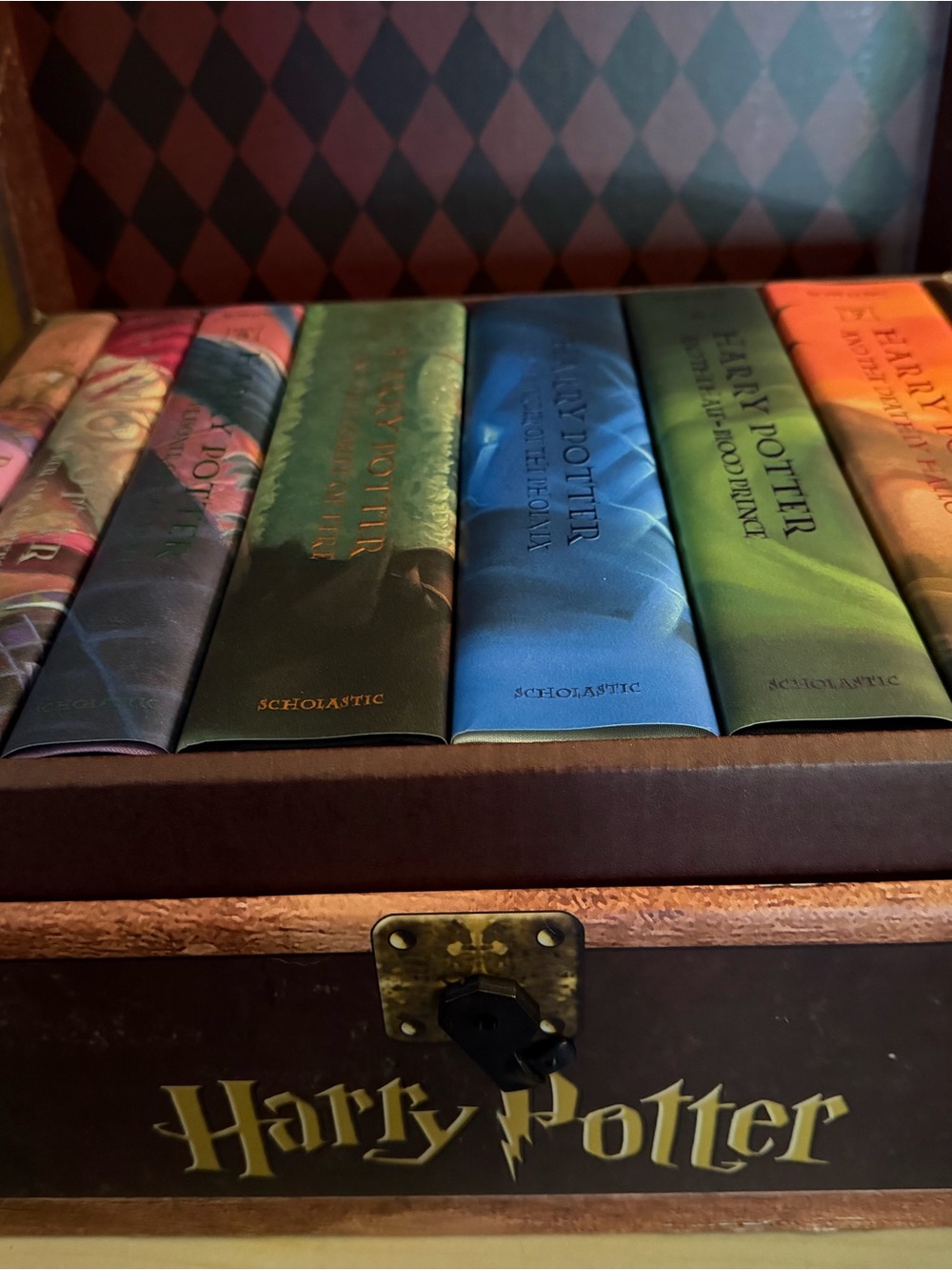 Harry Potter Collector Book Box - Multicolor Decorative Storage Chest